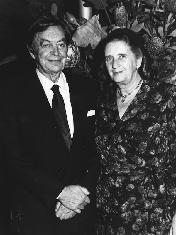 Dr Anton and Mrs Huberte Rupert