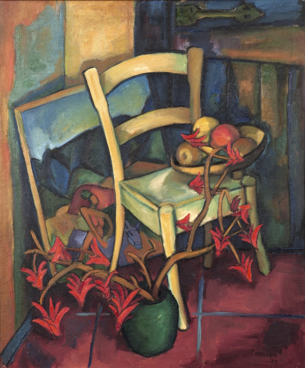 Alexis Preller | Still Life with Chair (1937)